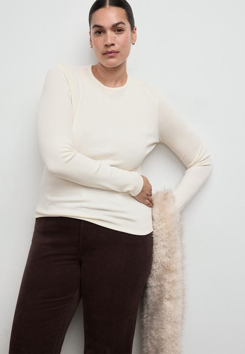 MANGO - T-shirt liloca - natural
