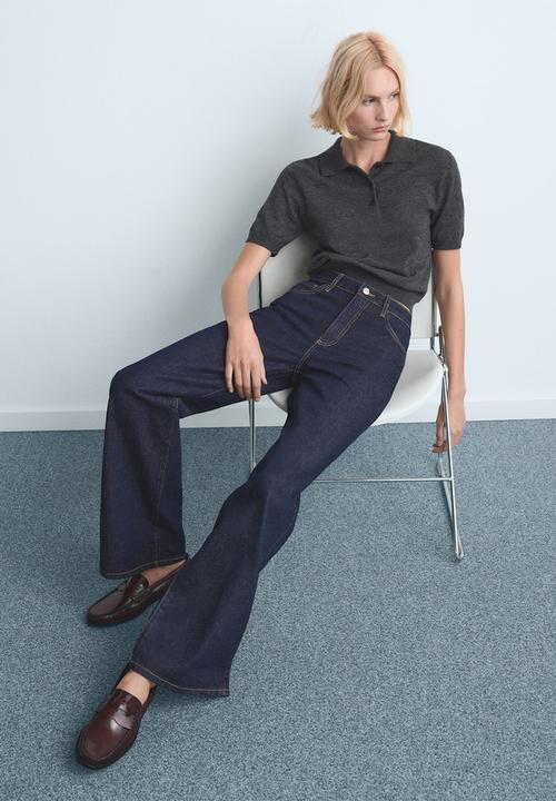 MANGO - Jeans danila - open blue