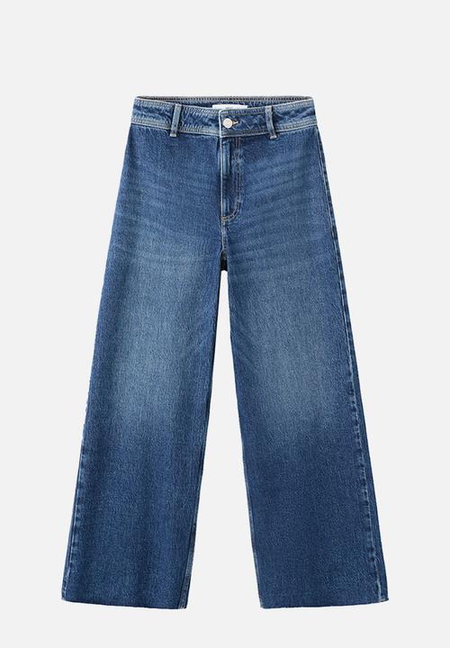 MANGO - Jeans catherin - open blue