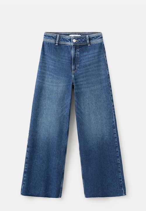 MANGO - Jeans catherin - open blue
