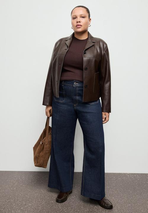 MANGO - Jeans jessie - open blue