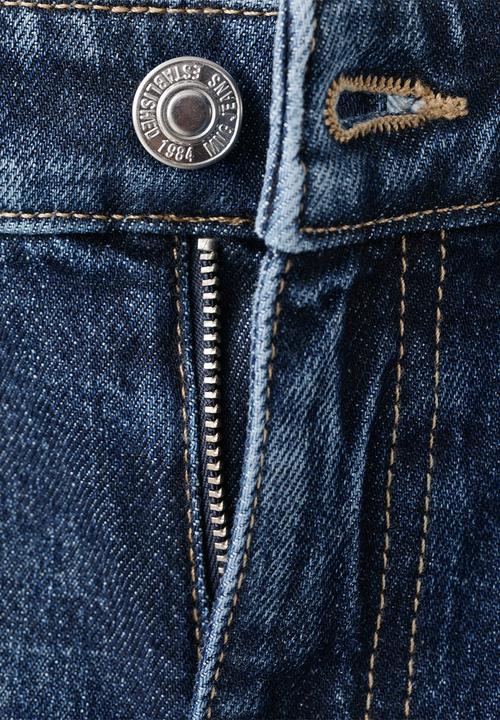MANGO - Jeans newmom - open blue