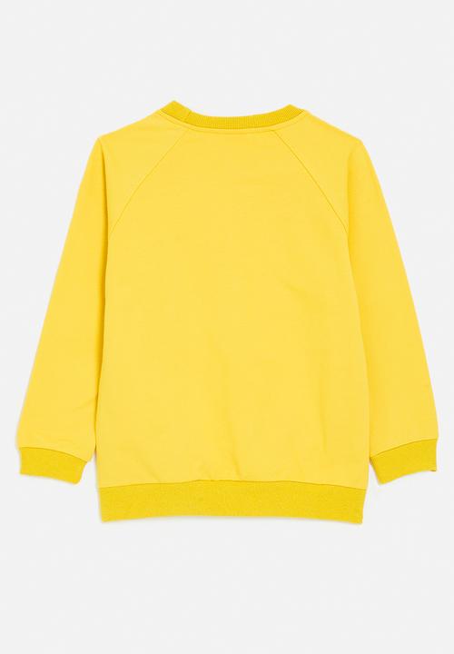 Pop Candy - Bear sweatshirt - yellow