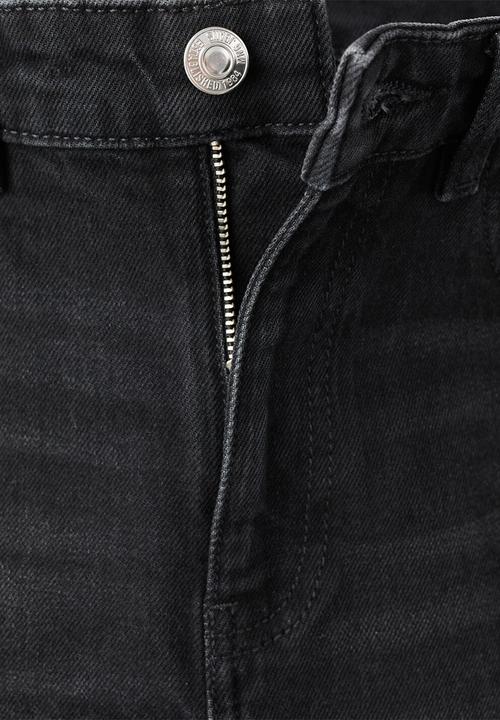 MANGO - Jeans newmom - open gray