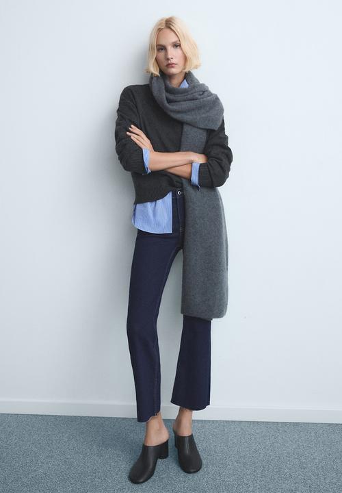 MANGO - Jeans sienna - open blue