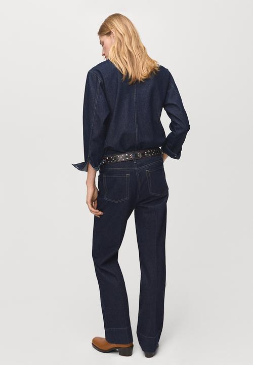 MANGO - Jeans aylin - open blue