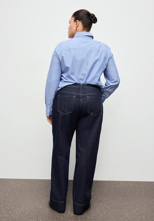 MANGO - Jeans aylin - open blue