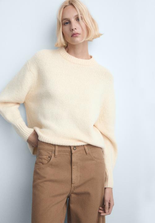 MANGO - Jeans lucky - light/pastel brown