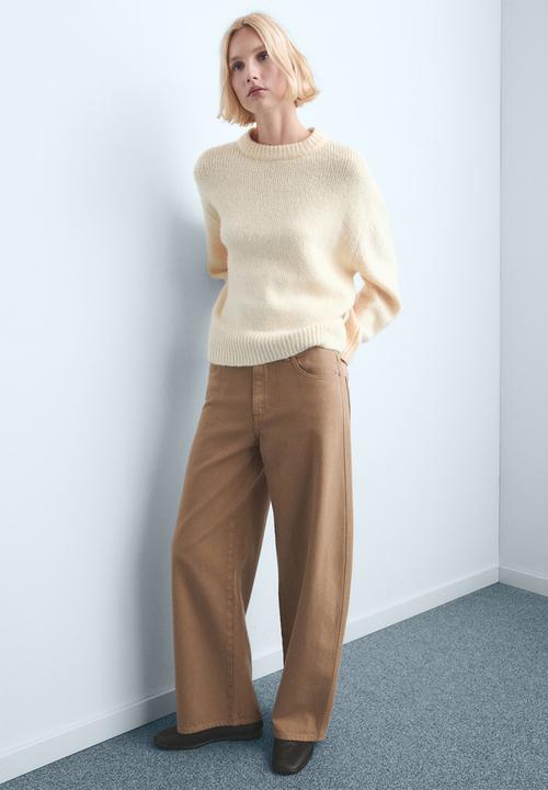 MANGO - Jeans lucky - light/pastel brown