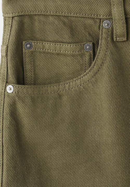 MANGO - Jeans lucky - khaki