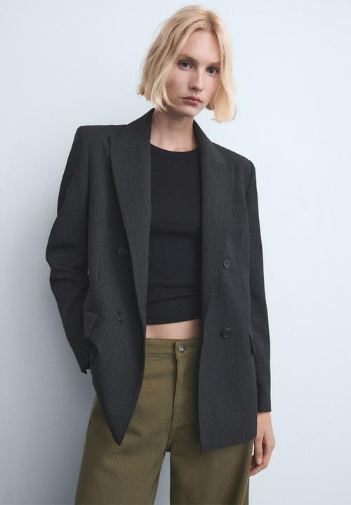 MANGO - Jeans lucky - khaki