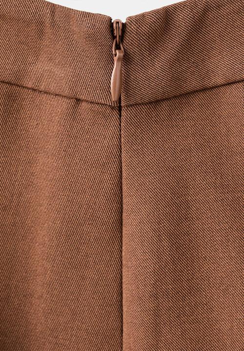 MANGO - Trousers milano - dark brown