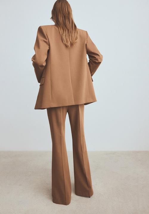 MANGO - Trousers milano - dark brown