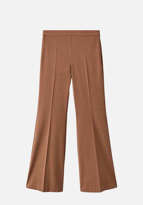 MANGO - Trousers milano - dark brown