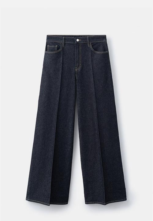 MANGO - Jeans elise  - open blue