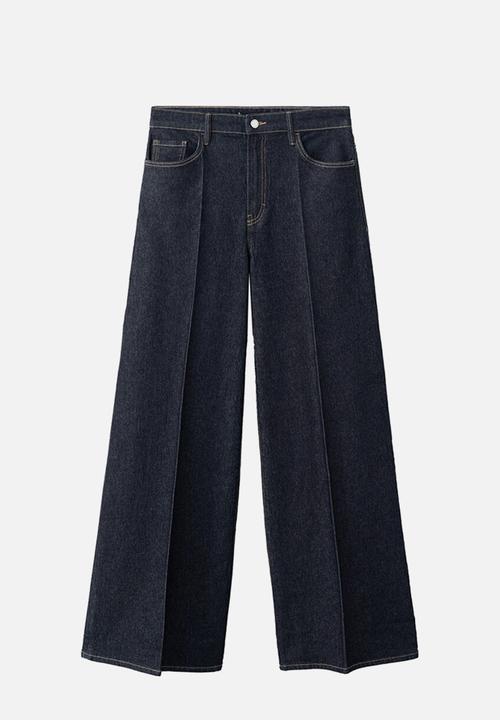 MANGO - Jeans elise  - open blue