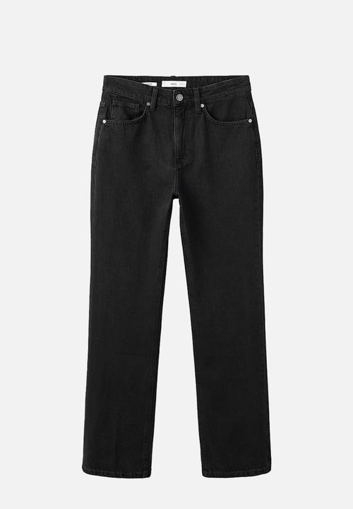 MANGO - Jeans matilda - open gray