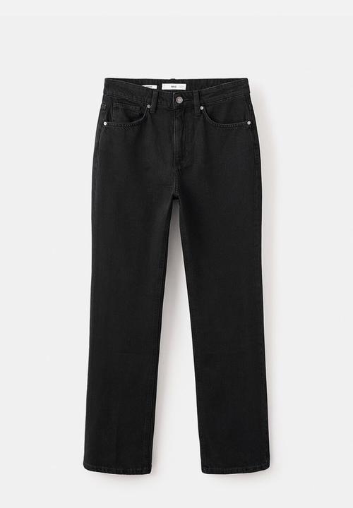 MANGO - Jeans matilda - open gray