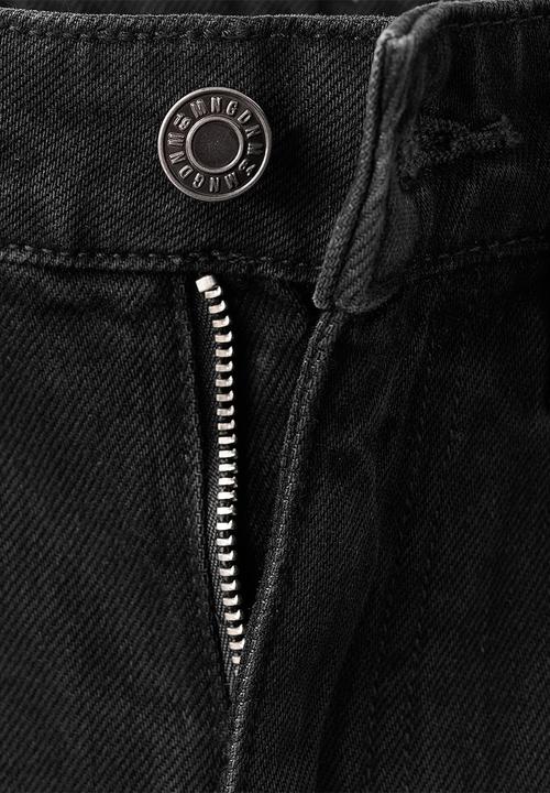 MANGO - Jeans matilda - open gray