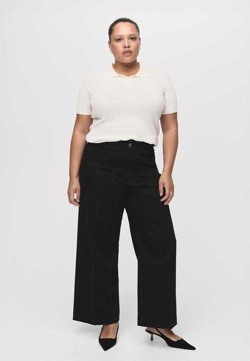 MANGO - Jeans jessie - open gray