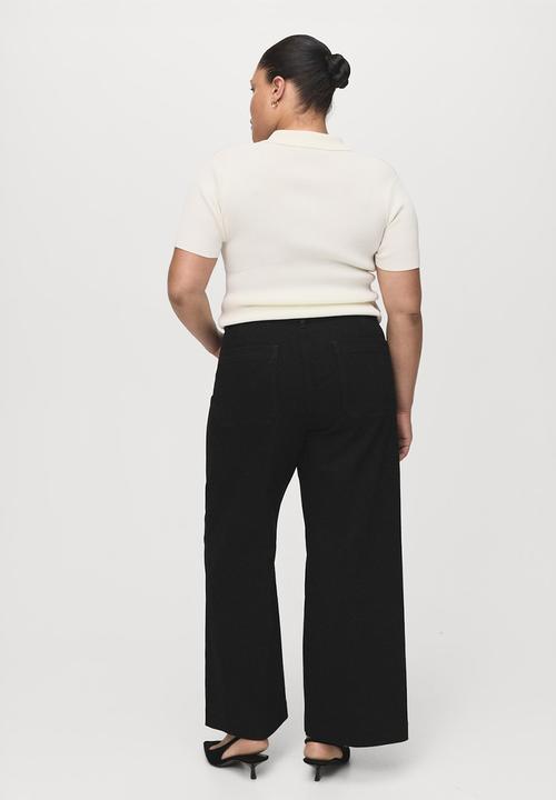 MANGO - Jeans jessie - open gray