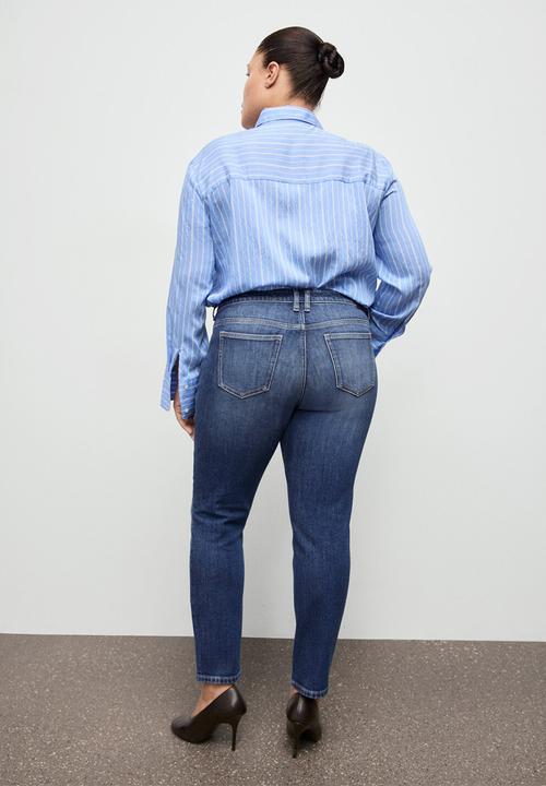 MANGO - Jeans newisa - open blue