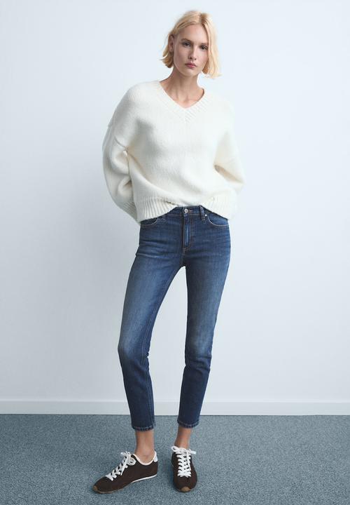 MANGO - Jeans newisa - open blue