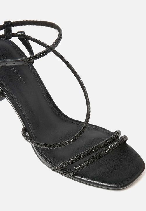 Forever New - Mila diamante heel in black