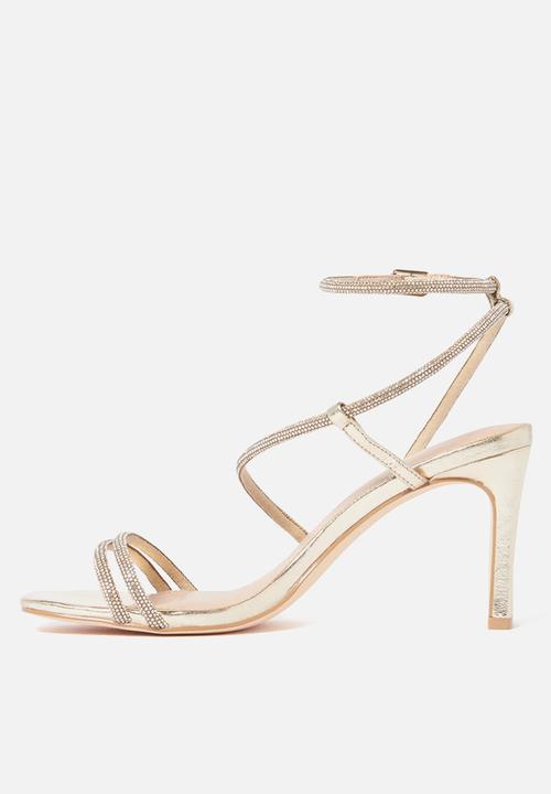 Forever New - Mila diamante heel in gold