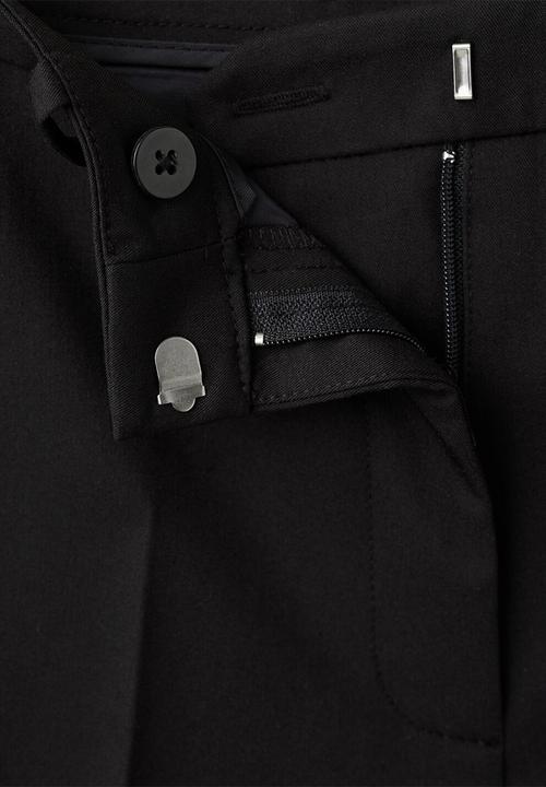 MANGO - Trousers boreal - black
