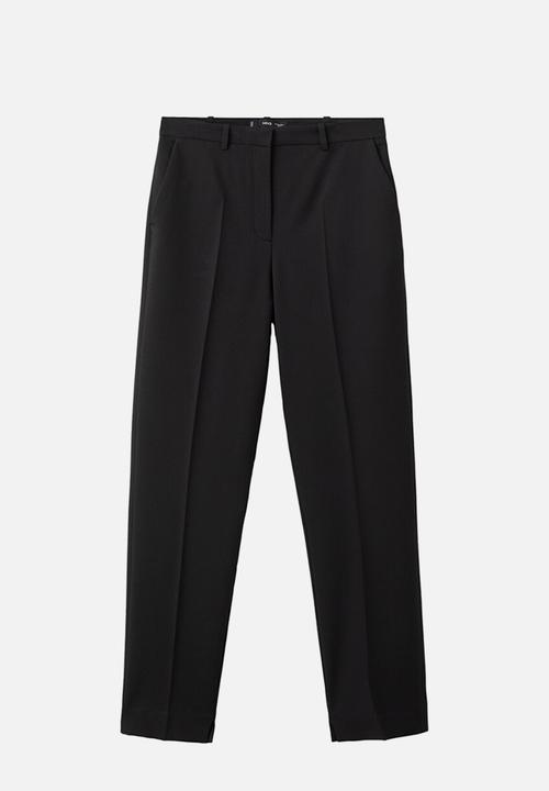 MANGO - Trousers boreal - black