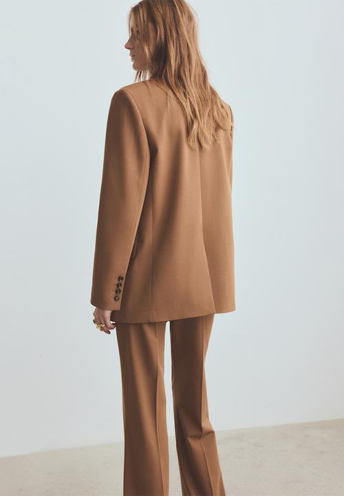 MANGO - Blazer milano - dark brown