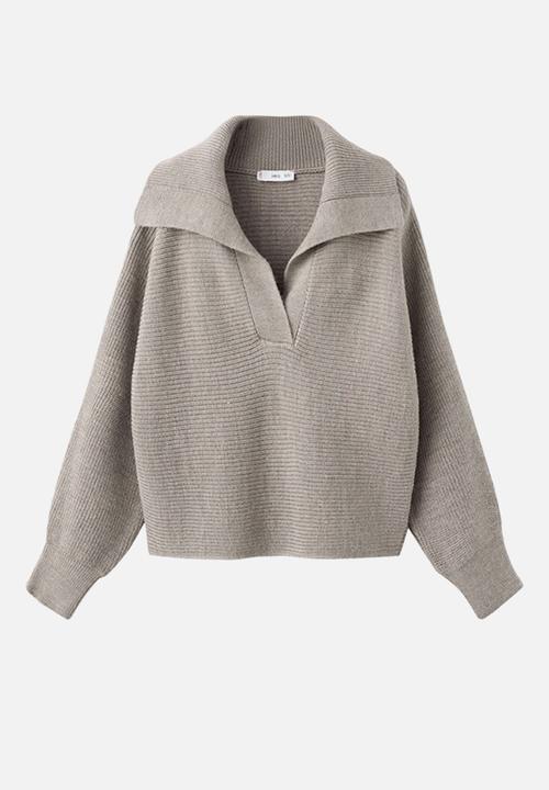 MANGO - Sweater manzana - light/pastel gray