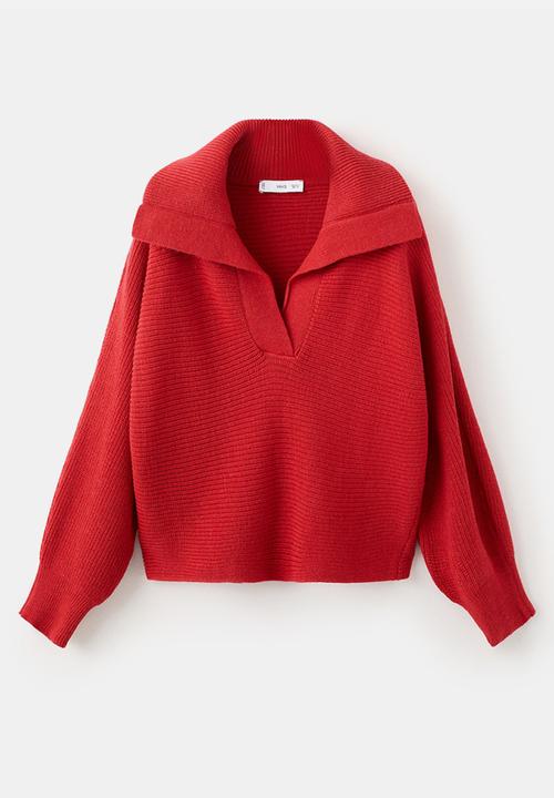 MANGO - Sweater manzana - red