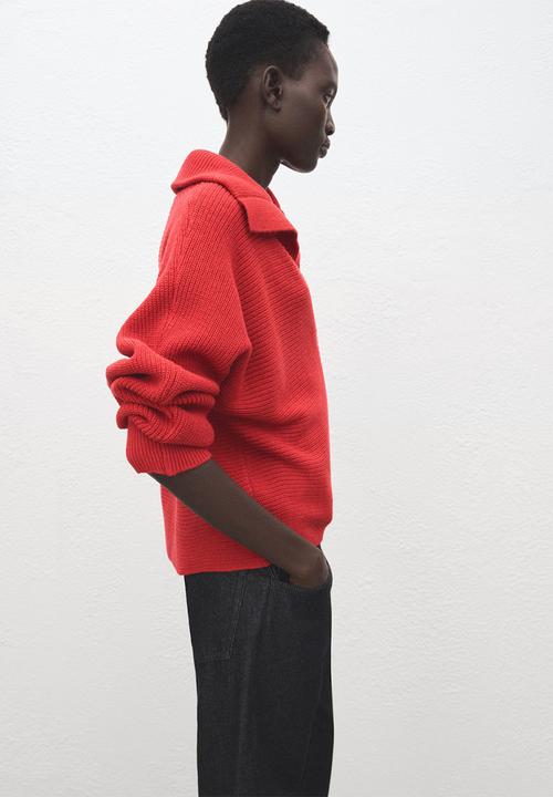 MANGO - Sweater manzana - red