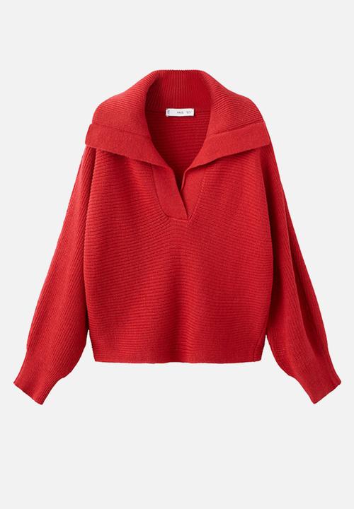 MANGO - Sweater manzana - red