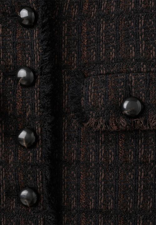 MANGO - Jacket monaco - dark brown