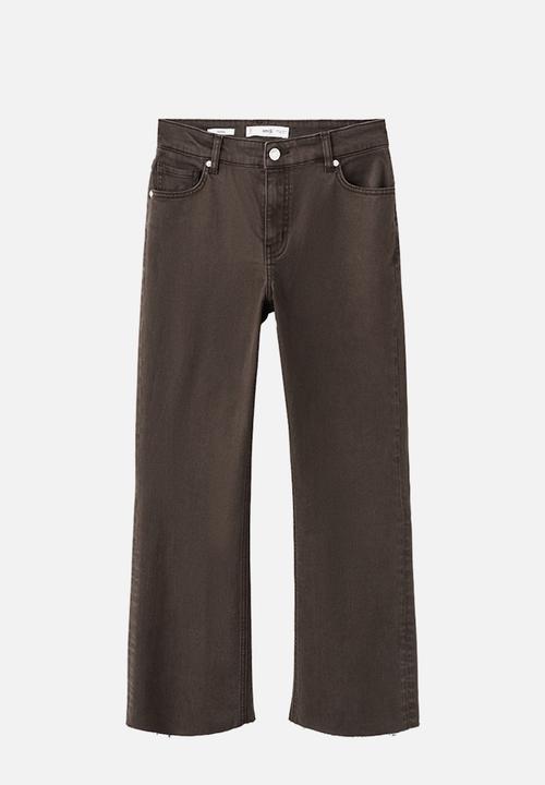 MANGO - Jeans sienna - dark brown