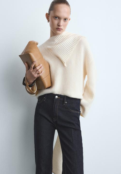 MANGO - Jeans violeta - open blue