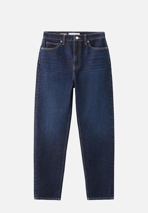 MANGO - Jeans mom2000 - denim blue