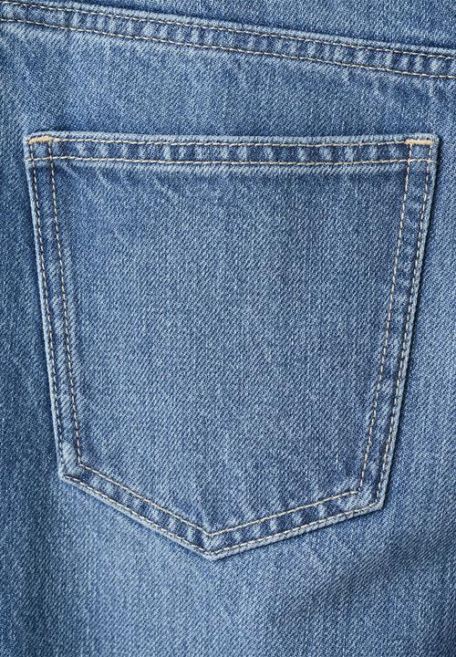 MANGO - Jeans mom2000 - open blue
