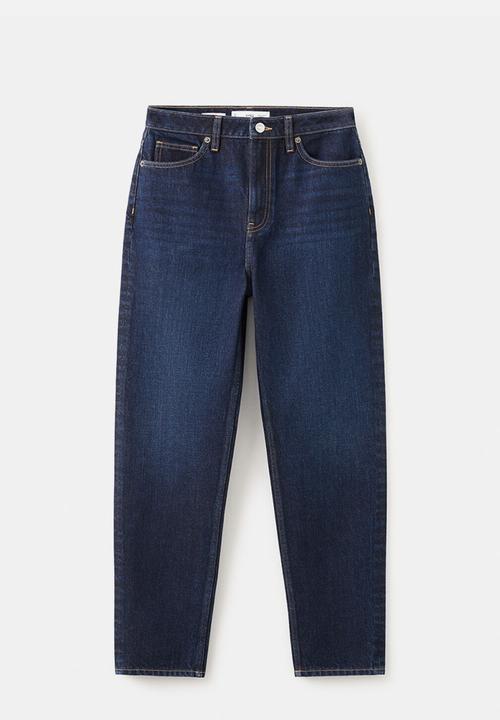 MANGO - Jeans mom2000 - denim blue