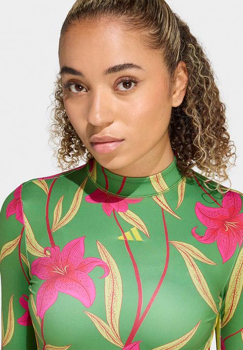 adidas Performance - Trn Long Sleeve - Green