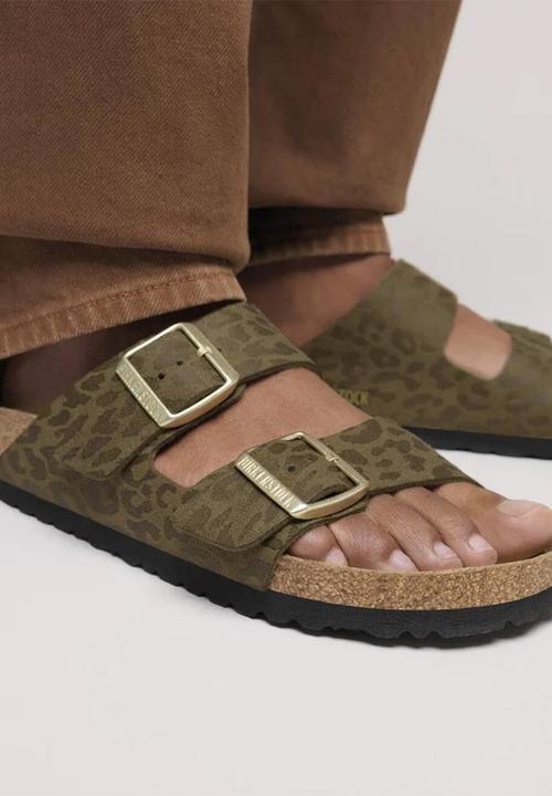 Birkenstock - Arizona bs  - syn leo khaki