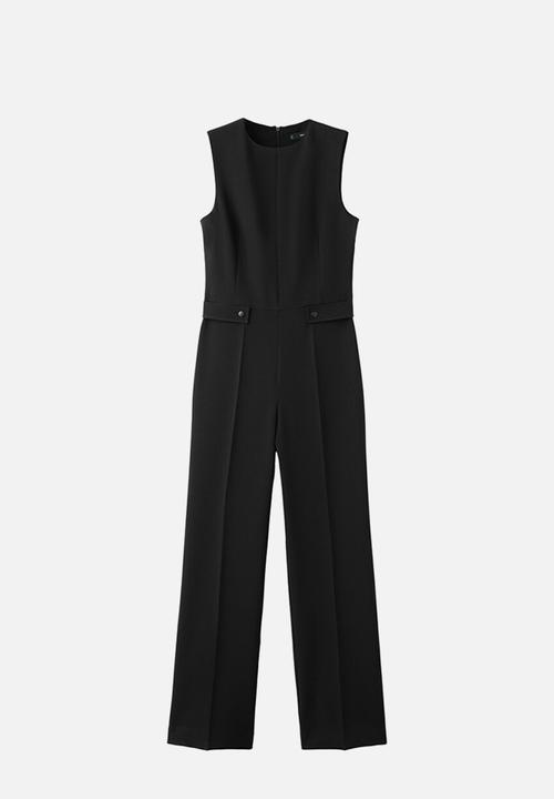 MANGO - Jumpsuit marcelo - black