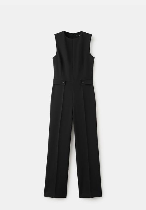 MANGO - Jumpsuit marcelo - black