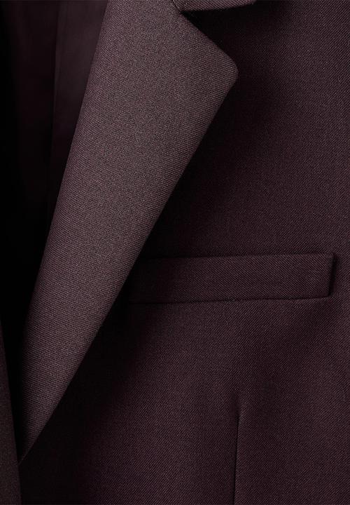 MANGO - Blazer hidra - dark red