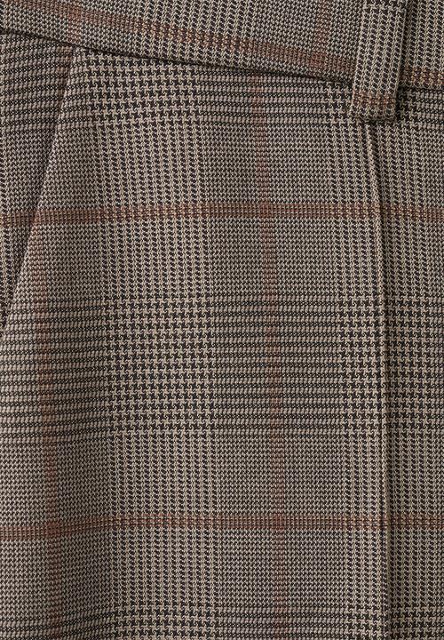 MANGO - Trousers monet - brown