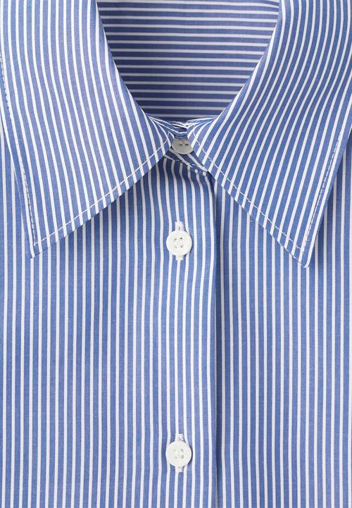MANGO - Shirt regu - light/pastel blue
