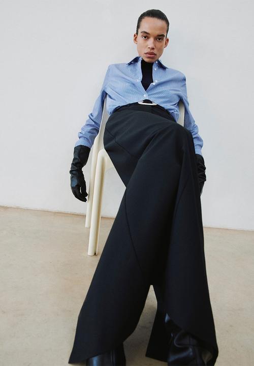 MANGO - Shirt regu - light/pastel blue